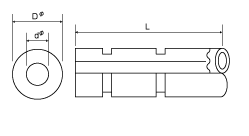 防舷材・緩衝材／大型船舶用防舷材／船側用標準サイズ